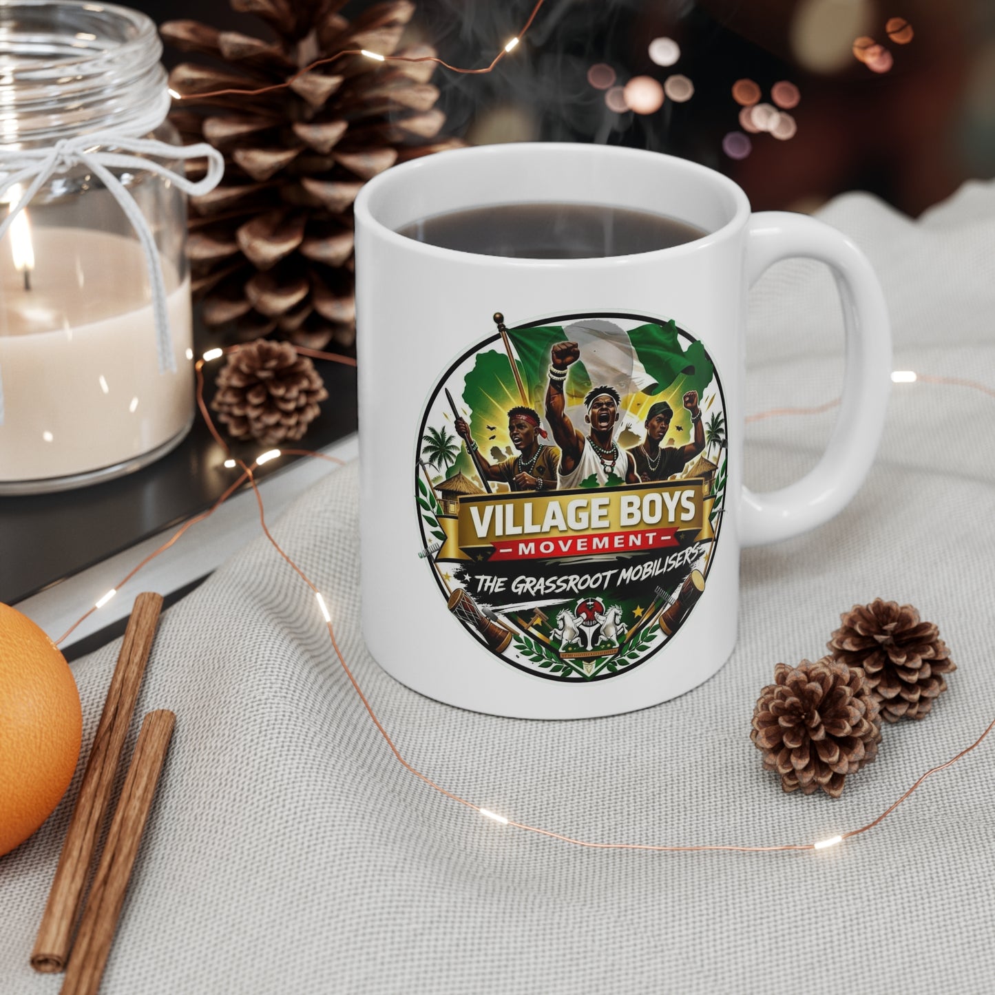 Village Boys Movement Mug — "The Grassroot Mobilisers" Mug