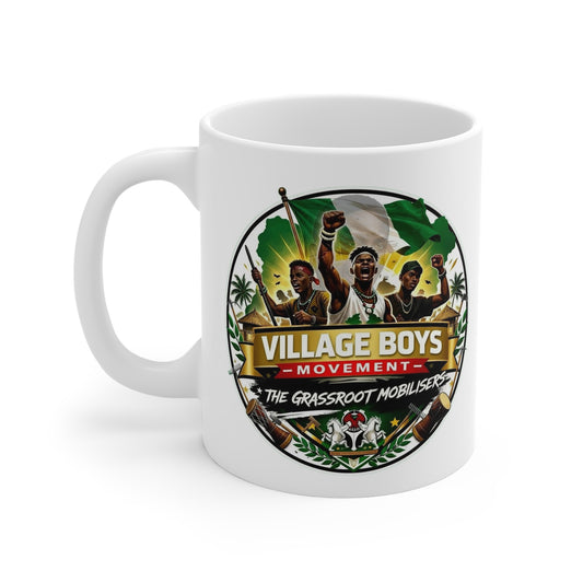 Village Boys Movement Mug — "The Grassroot Mobilisers" Mug